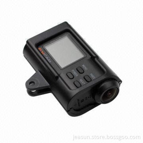 1,080P Waterproof Wearable Fish Eyes Action Camera with 1.5-inch LCD, RF Bidirectional Remote
